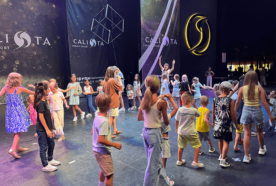 Calista Resort Hotel Kids Disco Card