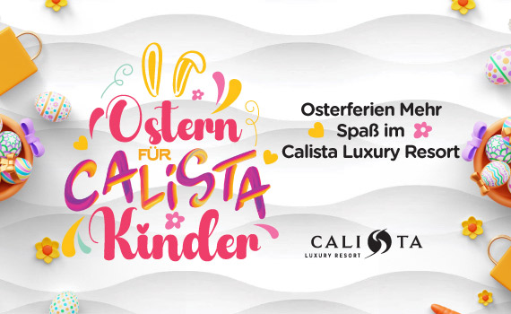 Calista Resort Hotels Easter Kids Card De